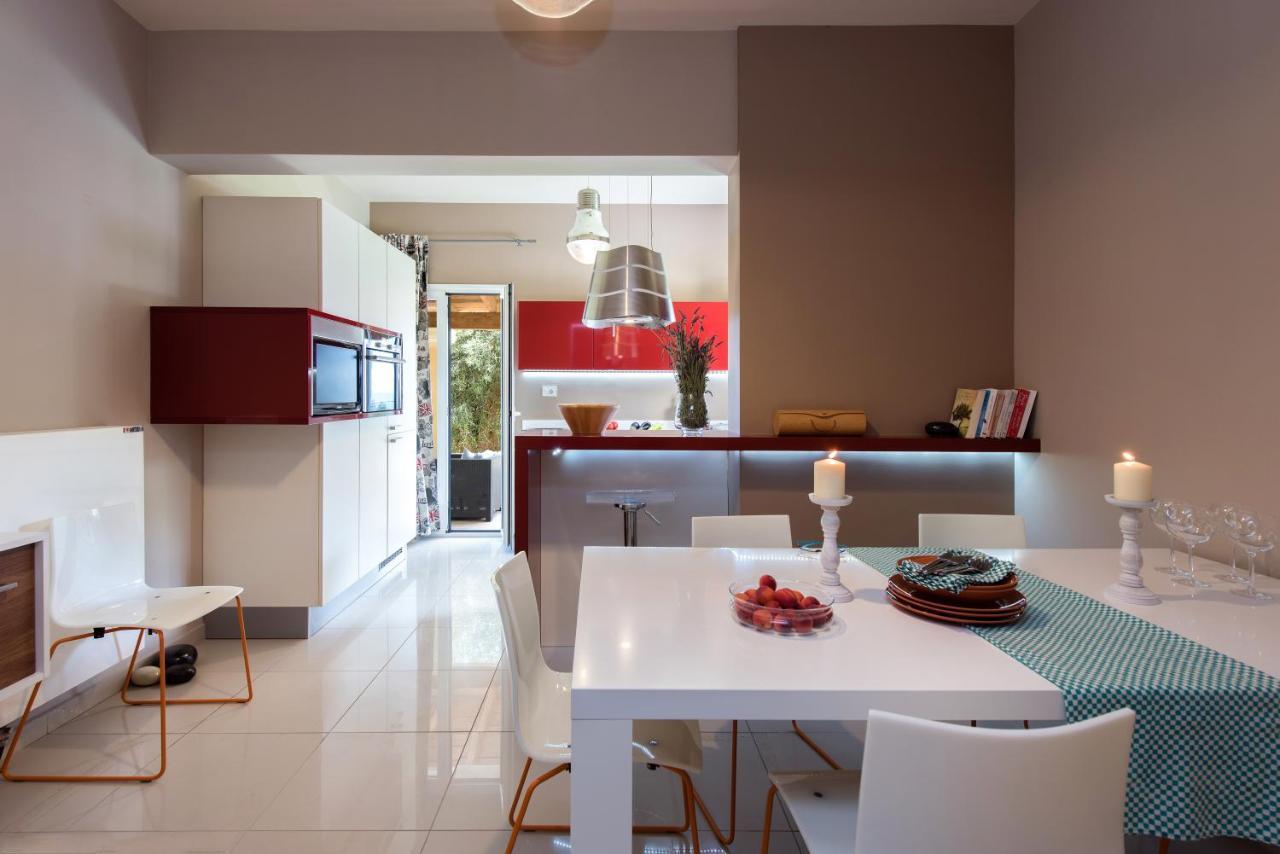 Villa Terra Rossa By Konnect, Views To Ionian Sea Spartylas Exterior foto